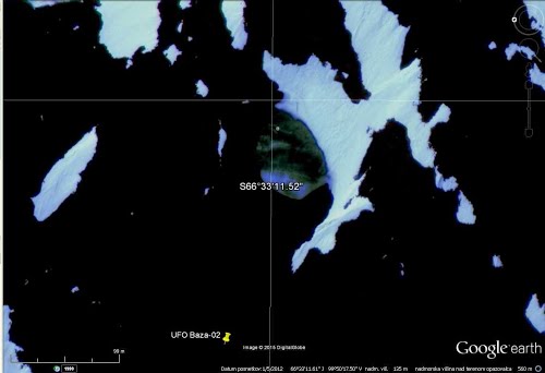 2015-04-08.g., Antarctica (Baza 2) gdje je nestao ledenik ispred ulaza u tunel ?
