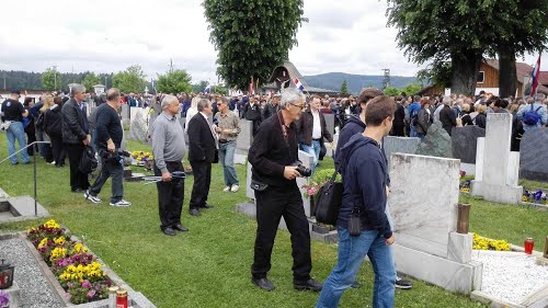 Bleiburg 2015-05-16.g., "Sječanje na žrtve 1945.g."