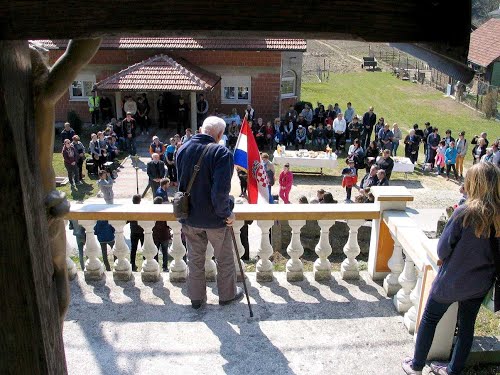 2015-03-21.g. Donji Macelj - Smiljanova graba, "Korizmeni hodočašnićki put" stopama pobijenih 1945.g.