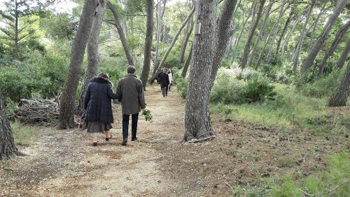 Dubrovnik, otok Daksa, 25.10.2014.g.: komemoracija povodom 70 godina pokolja 1944.g.