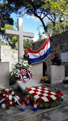 Dubrovnik, otok Daksa, 25.10.2014.g.: komemoracija povodom 70 godina pokolja 1944.g.