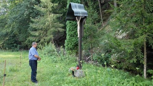 2014-08-13.g., CELJE - Košnica, komunistično morišče Celjanov 1945. molitev gospoda iz Macelja