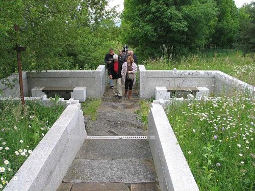 Teharje 2014-05-17.g., Dubrovački Domobrani i Udruga Macelj 1945 u posjeti Spomen parku Teharje