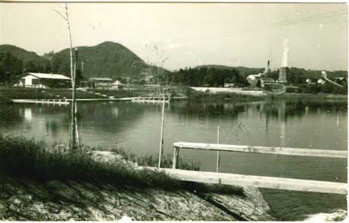 Velenje 1953.g. Velenjsko jezero