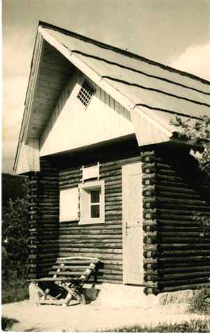 Velenje 1953.g., Restavracija Jezero - vikend hišca