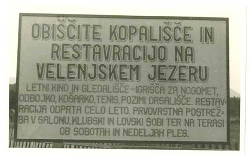 Velenje 1953.g., Restavracija Jezero