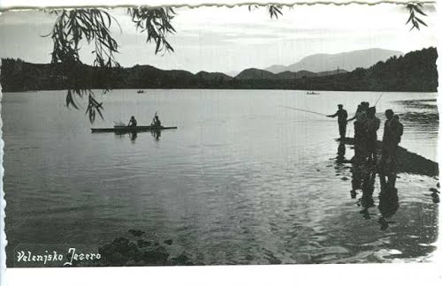 Velenje 1966.g. Velenjsko jezero