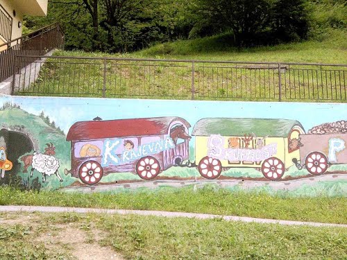 Paka pri Velenju, 2013-06-28.g., šolski grafiti