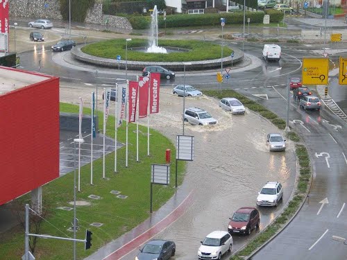 Velenje 2012-11-05.g,, dnevi velikih jesenskih padavin 