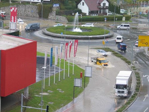 Velenje 2012-11-05.g,, dnevi velikih jesenskih padavin 