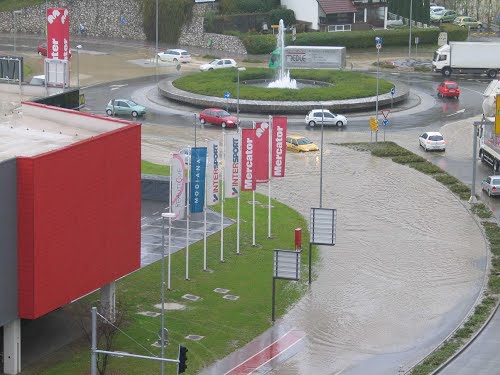 Velenje 2012-11-05.g,, dnevi velikih jesenskih padavin 