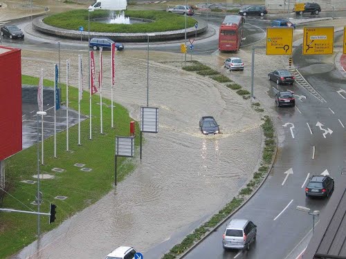 Velenje 2012-11-05.g,, dnevi velikih jesenskih padavin 