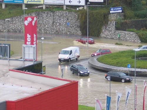 Velenje 2012-11-05.g,, dnevi velikih jesenskih padavin 