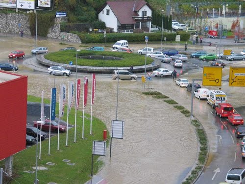 Velenje 2012-11-05.g,, dnevi velikih jesenskih padavin 