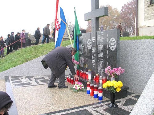 Donja Velika, 2012-11-18.g., komemoracija za žrtve komunističkog terora
