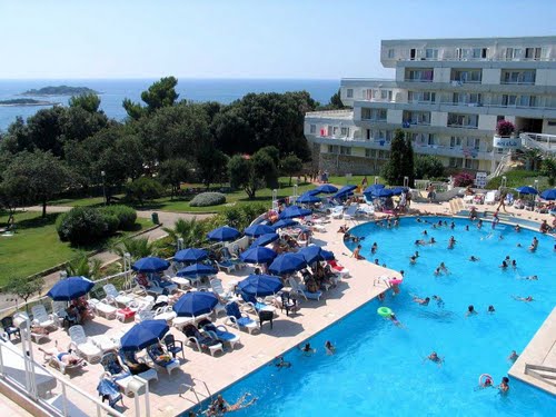 Poreč - Plava Laguna 2011-08-24.g.: hotel "DELFIN" i njegove ljepote