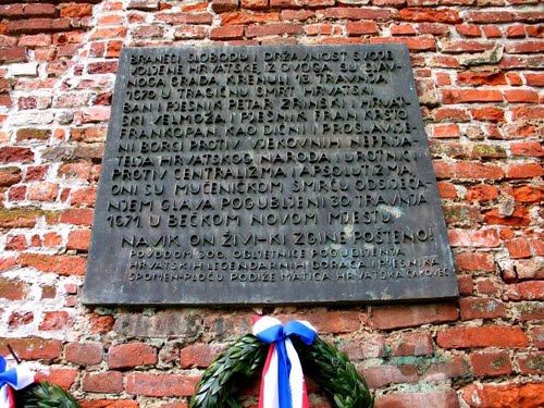 Čakovec 2011-04-30.g.: obilježavanje 340-godišnjicu pogibije Zrinskog i Frankopana u Beču