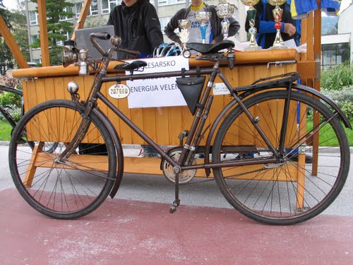 Velenje 2010-10-02.g.: dan športnih aktivnostih - policajsko kolo 1930 leto