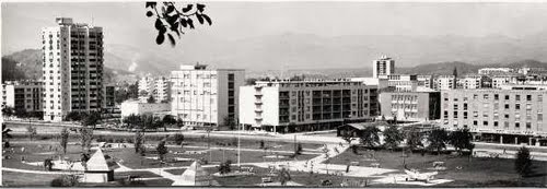 Velenje (2010.) v času XX. stoletja, objekti ob Šaleški cesti