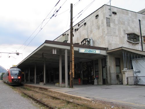 Jesenice 2010-07-12., Železniška postaja