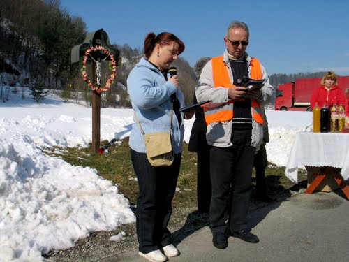 Macelj 13-03-2010.g.: KORIZMENI KRIŽNI PUT "STOPAMA POBIJENIH" ĐURMANEC - ILOVAC - MACELJ