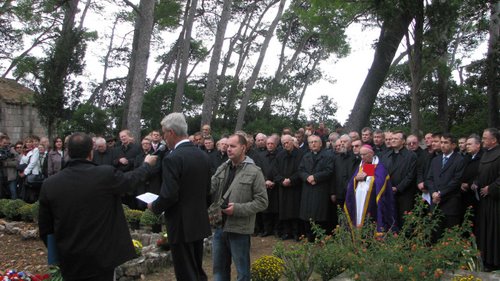 Daksa (21. okt. 2009.g.): komemoracija za komunističke žrtve iz 1944.g.