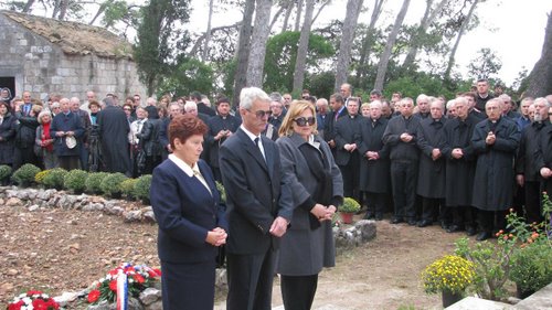 Daksa (21. okt. 2009.g.): komemoracija za komunističke žrtve iz 1944.g.