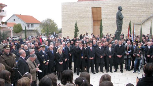 Škabnja 18-11-2009.g. Komemorativni skup