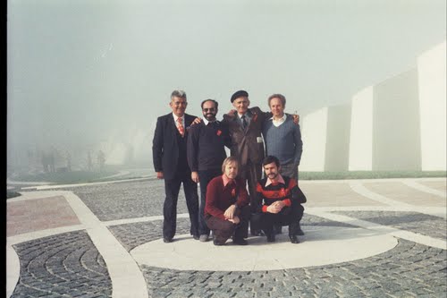 Titove Užice 1984.g.: osvajaći (3x redom zračna puška) pehara "Kadinjaća" u sastavu Hinko, Peter, Milan i Dragutin iz Velenja