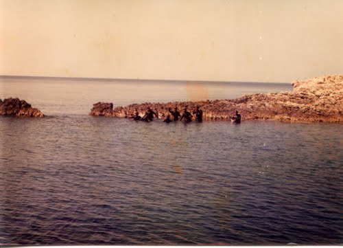 Hrvatski otoci - Panitula Mala 1980.g.: iza stijene ronio do dubine 60 m, Dragutin