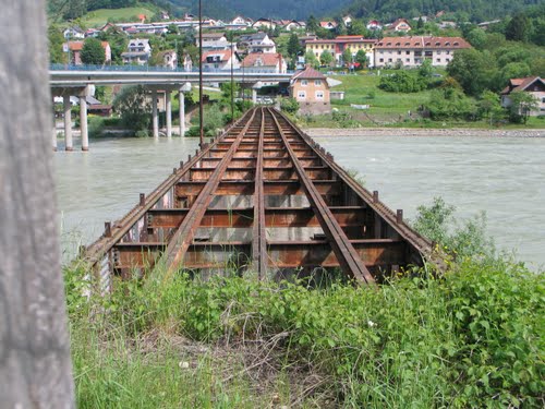 Dravograd 16-05-2009.g., jedini put "Dravogradski Most" u dubokom sječanju iz 1945.g.