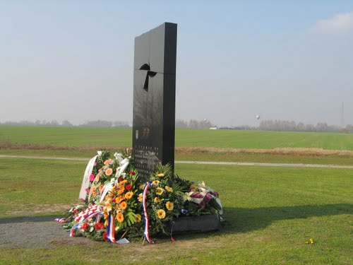 Ovčara 15-11-2008.g.: Spomenik i hodočasnici iz Hrvatskog Zagorja
