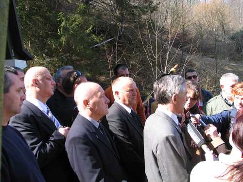 Huda jama "Hrvatski generalski zbor" (2009-03-17): pomolili se žrtvama u kapeli "Sveta Barbara"