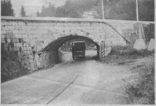Tremarje pri Celju podvoz 1992.leta
