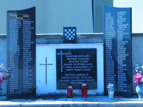 Leskovec Toplički 2005.g.: komemoracija povodom 62. godišnjice poubijanih Hrvata 1943.g.