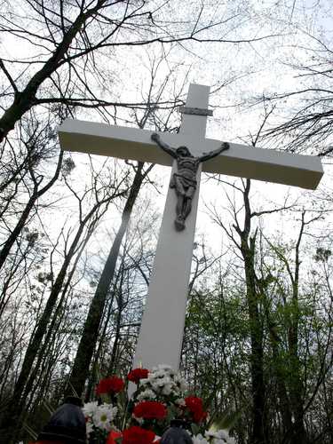 Petrijanec 2008-03-29.: spomen križ komunističkih žrtava
