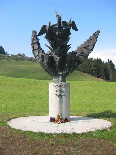 Poljana 2004-09-30.: "SVOBODI IN MIRU" (?) ubijali ste iz strasti za "SVOBODO LJUDSTVA" !